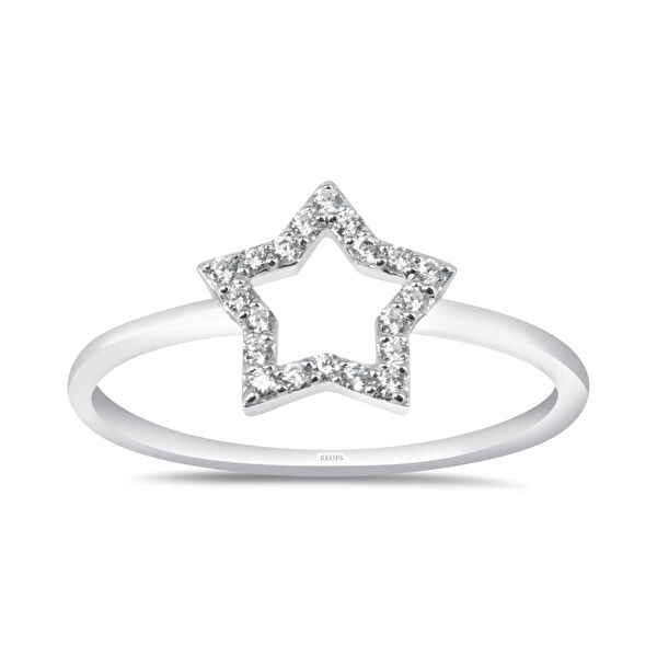 Keops Pırlanta Altın Yüzük