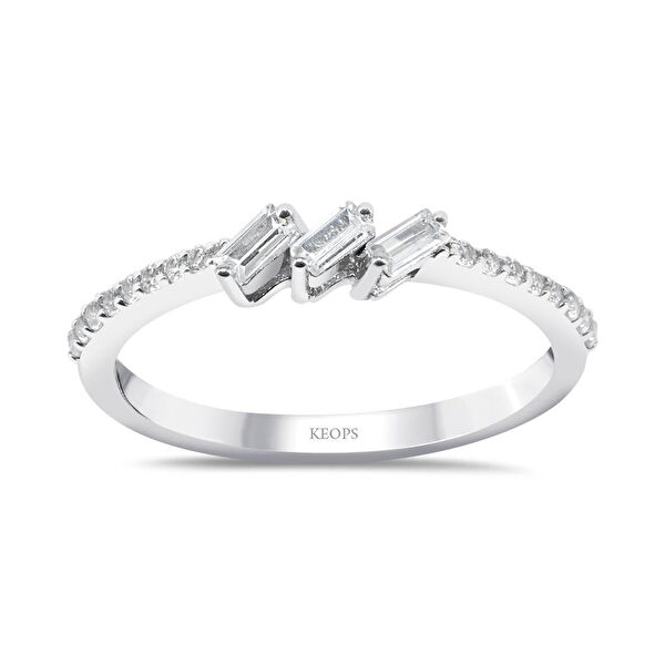 Keops Pırlanta Altın Yüzük