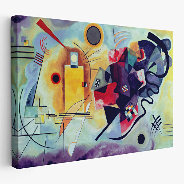 Harita Sepeti Kanvas Tablo