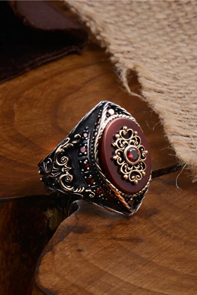 OSMANLI GÜMÜŞ Erkek Yüzük