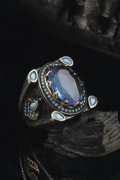 OSMANLI GÜMÜŞ Erkek Yüzük