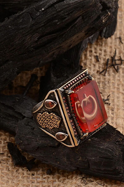 OSMANLI GÜMÜŞ Erkek Yüzük