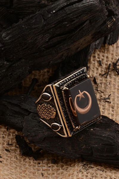 OSMANLI GÜMÜŞ Erkek Yüzük