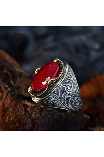 OSMANLI GÜMÜŞ Erkek Yüzük