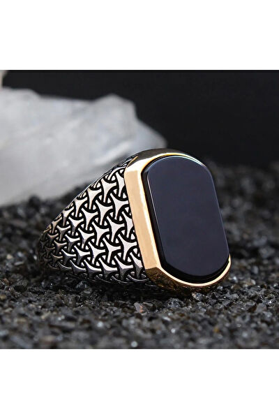 OSMANLI GÜMÜŞ Erkek Yüzük