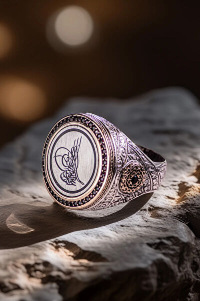 OSMANLI GÜMÜŞ Erkek Yüzük