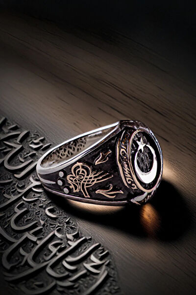OSMANLI GÜMÜŞ Erkek Yüzük