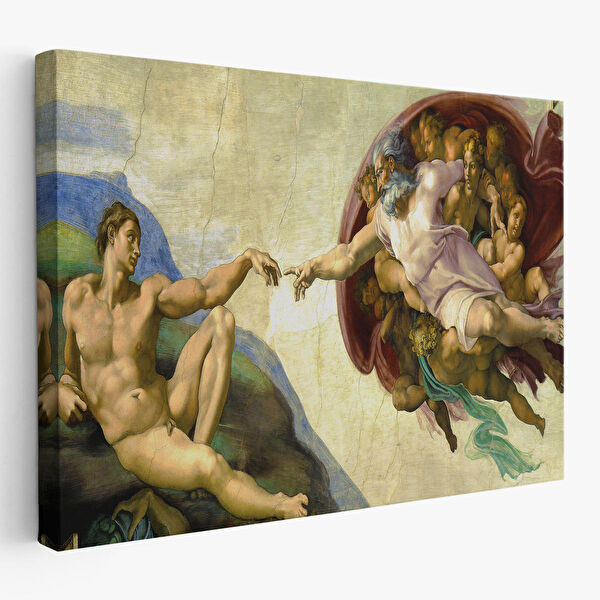 Harita Sepeti Kanvas Tablo