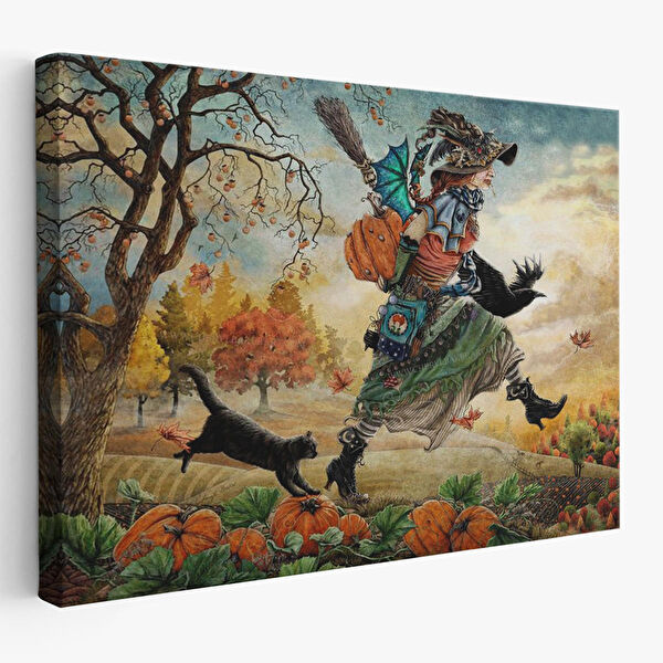 Harita Sepeti Kanvas Tablo