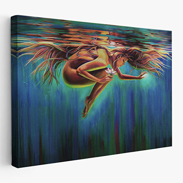 Harita Sepeti Kanvas Tablo