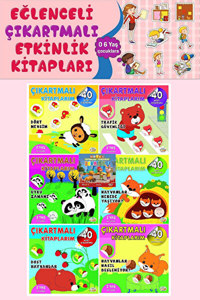0-6 Yaş Yayınları Aktivite ve Zeka Gelişim Kitapları