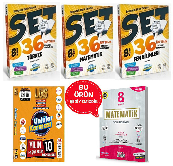 Ünlüler Karması Ders ve Yardımcı Kaynak Kitapları