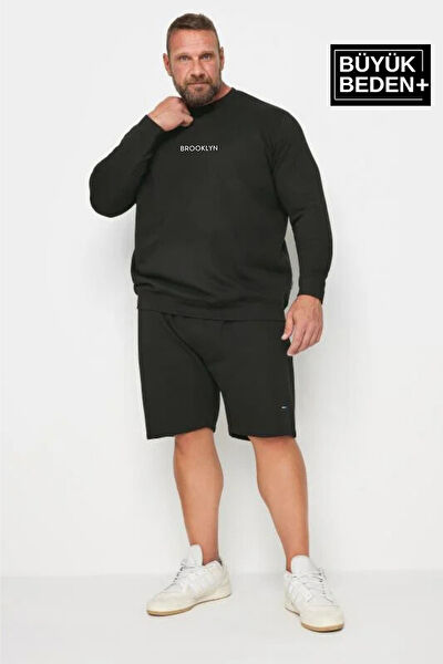 Superlife Erkek Büyük Beden Sweatshirt