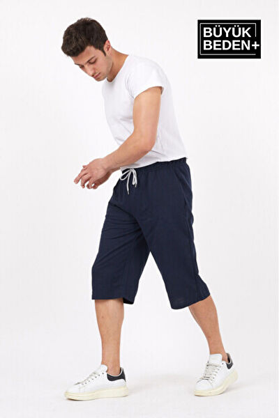 Superlife Erkek Büyük Beden Şort, Bermuda