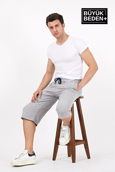 Superlife Erkek Büyük Beden Şort, Bermuda