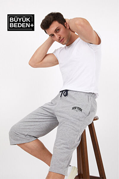 Superlife Erkek Büyük Beden Şort, Bermuda