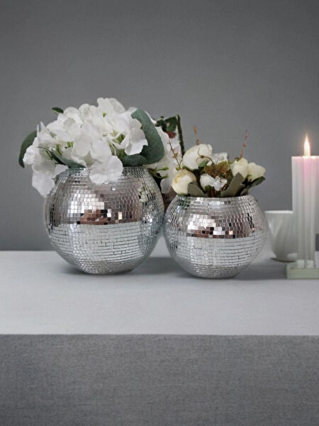 Işıltı Home Design Vazo, Saksı