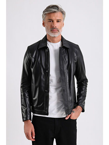 Maroquin Leather Erkek Ceket