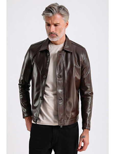Maroquin Leather Erkek Ceket