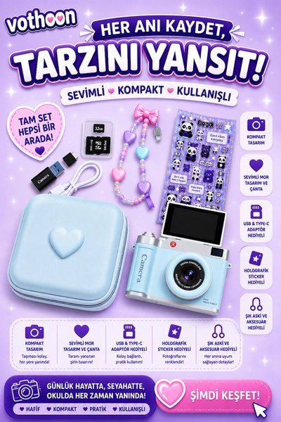 Vothoon Dijital Fotoğraf Makinesi