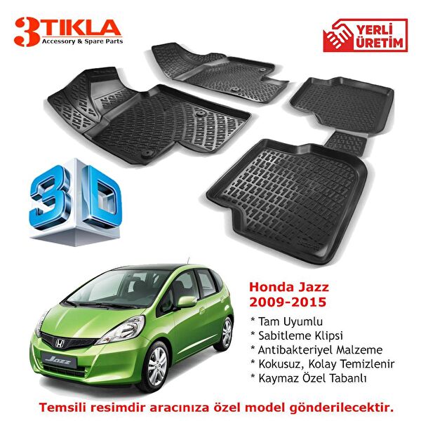 3 Tıkla Oto Paspası