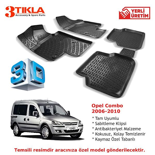 3 Tıkla Oto Paspası