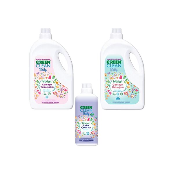 U Green Clean Bebek Deterjanları ve Yumuşatıcılar