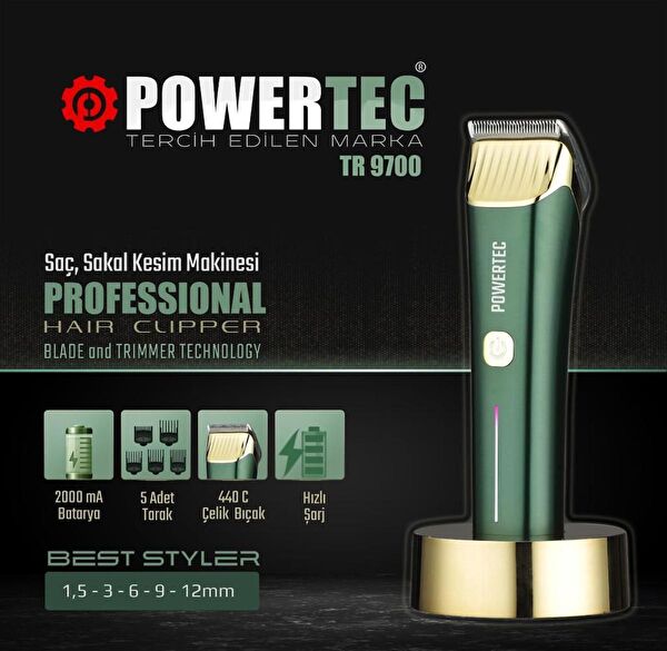 Powertec Tıraş Makinesi