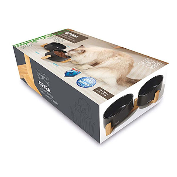 M-Pets Kedi Mama ve Su Kapları