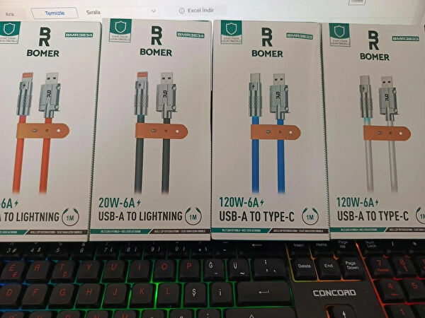 Bomag Şarj, Data Kablosu