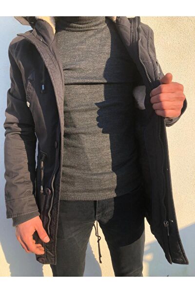 BLUESMODA Erkek Mont, Kaban