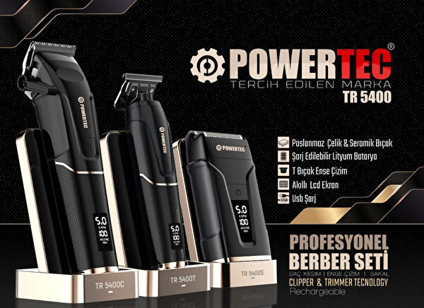 Powertec Tıraş Makinesi
