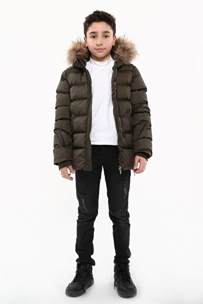 BenittoKids Erkek Çocuk Mont, Kaban