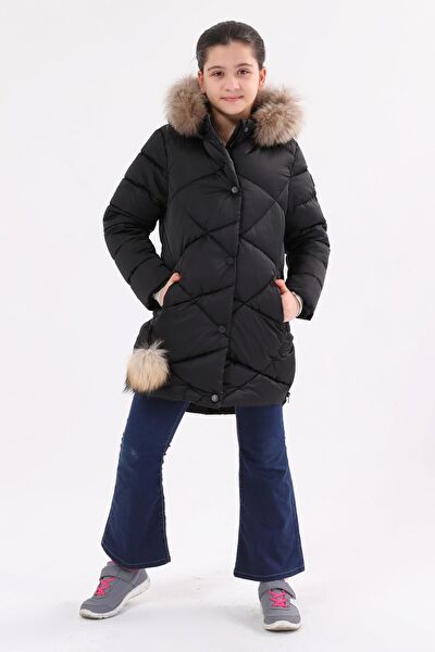 BenittoKids Kız Çocuk Mont, Kaban