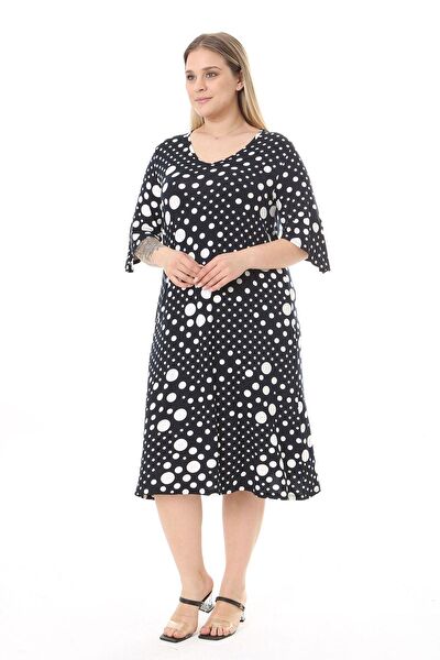 Modayız Büyük Beden Günlük Elbise