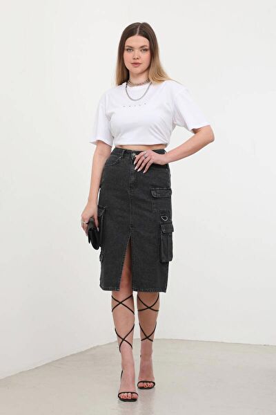 Banny Jeans Kadın Kot Etek