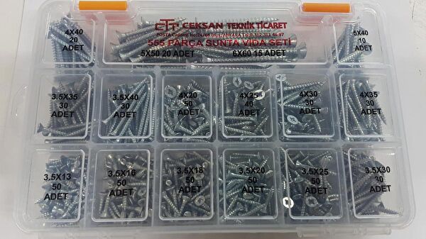 Ceksan Teknik Ticaret Vida, Çivi, Somun, Dübel