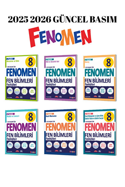 Fenomen Yayıncılık Ders ve Yardımcı Kaynak Kitapları