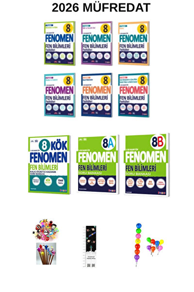 Fenomen Yayıncılık Ders ve Yardımcı Kaynak Kitapları
