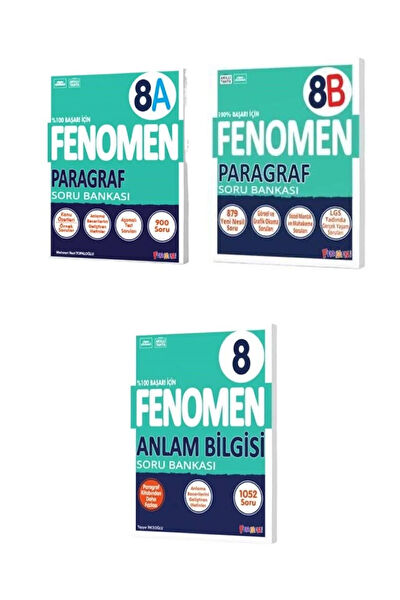 Fenomen Yayıncılık Ders ve Yardımcı Kaynak Kitapları