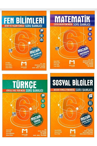 Mozaik Yayınları Ders ve Yardımcı Kaynak Kitapları