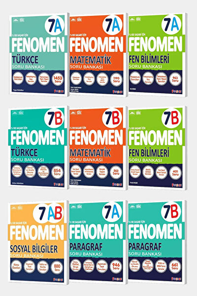 Fenomen Yayıncılık Ders ve Yardımcı Kaynak Kitapları