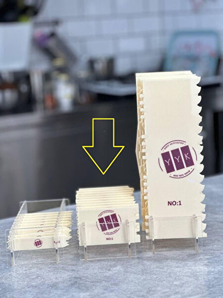 Yıkanabilir Yağlı Kağıt Pasta Süsleri