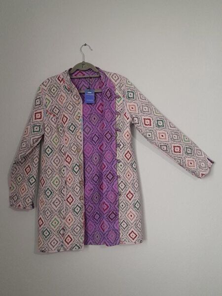 Rainbow Kadın Kot Ceket