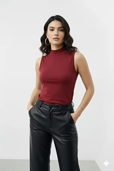 Triya Fashion Kadın Atlet, Body