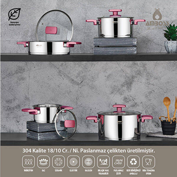 Amboss Tencere, Tava Seti