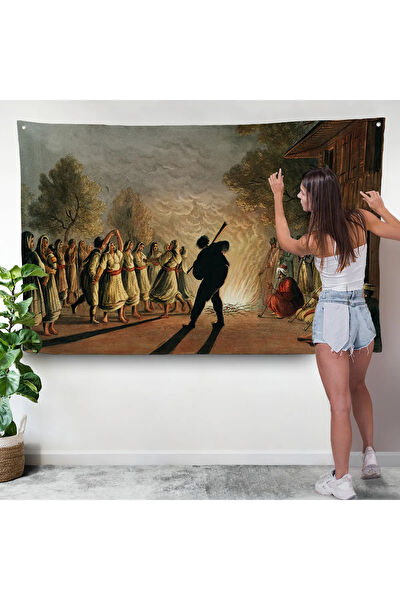 Harita Sepeti Duvar Halısı, Örtüsü