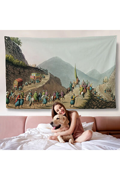 Harita Sepeti Duvar Halısı, Örtüsü