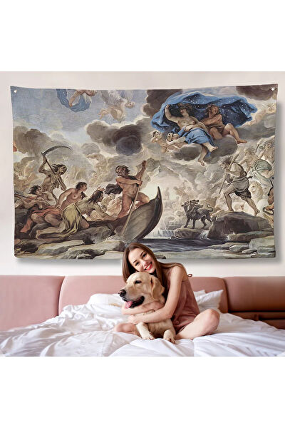 Harita Sepeti Duvar Halısı, Örtüsü