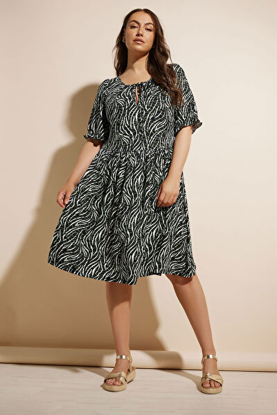 uniq store Büyük Beden Günlük Elbise